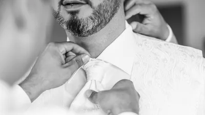 Brautvorbereitungen im Hotel - Hochzeitsreportage Stuttgart