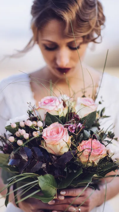 Braut allein Portrait - Hochzeitsfotograf Stuttgart