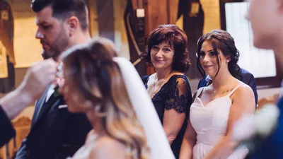 Spalier stehen nach der Trauung - Hochzeit Stuttgart